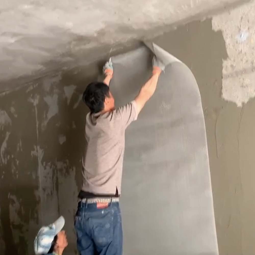 地下室负压防水-防水砂浆加强筋施工